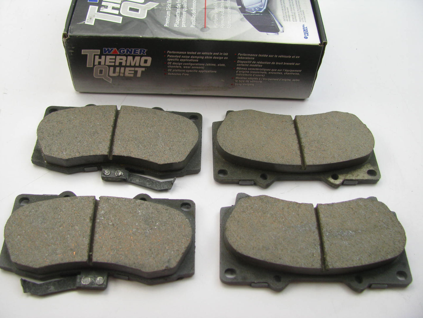 Wagner QC1119 Front Disc Brake Pad Set - Ceramic