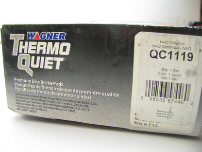 Wagner QC1119 Front Disc Brake Pad Set - Ceramic