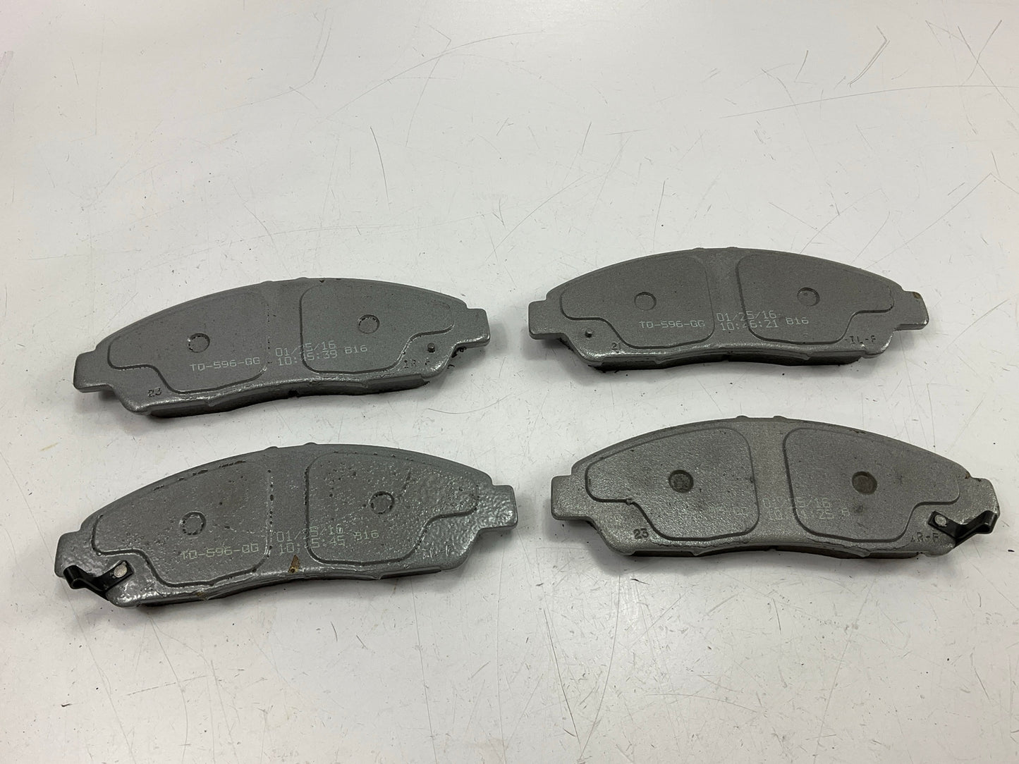MISSING HARDWARE - Wagner QC1280 Front Ceramic Brake Pads