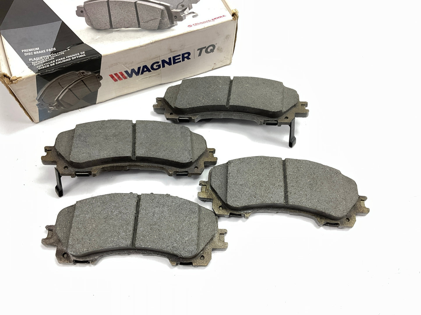 MISSING HARDWARE - Wagner QC1736 Front Ceramic Disc Brake Pads