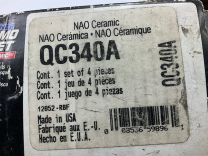 NO HARDWARE - Wagner QC340A Rear Ceramic Disc Brake Pads