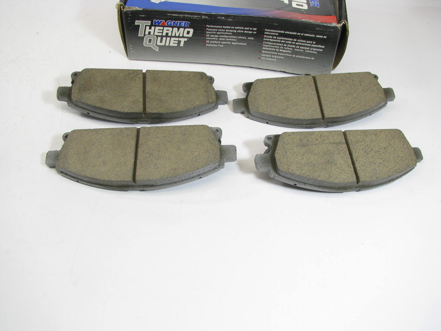 Wagner QC691 FRONT ThermoQuiet Disc Brake Pads