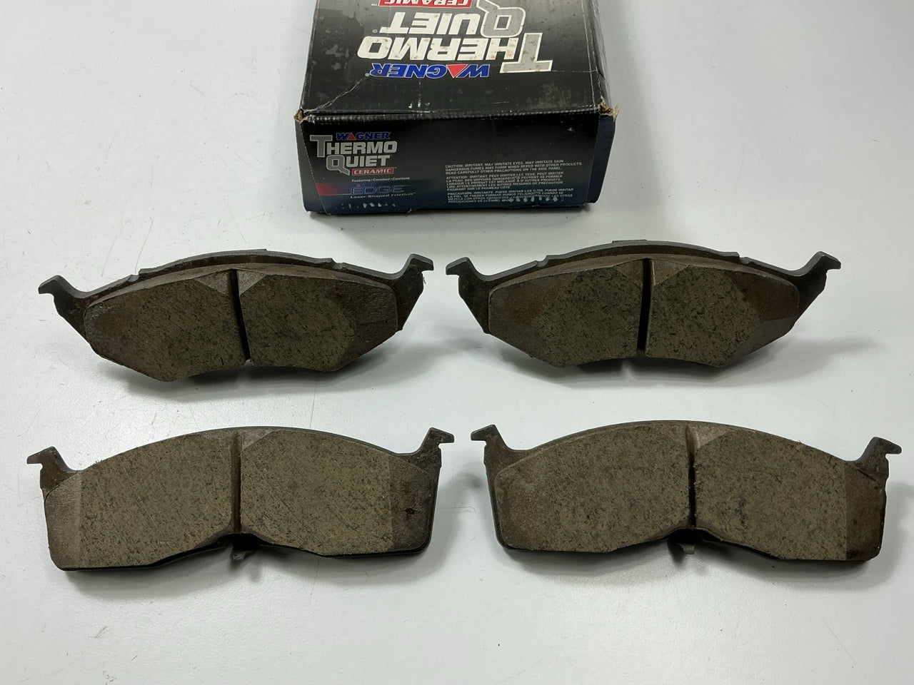 MISSING HARDWARE - Wagner QC730B Disc Front Brake Pads