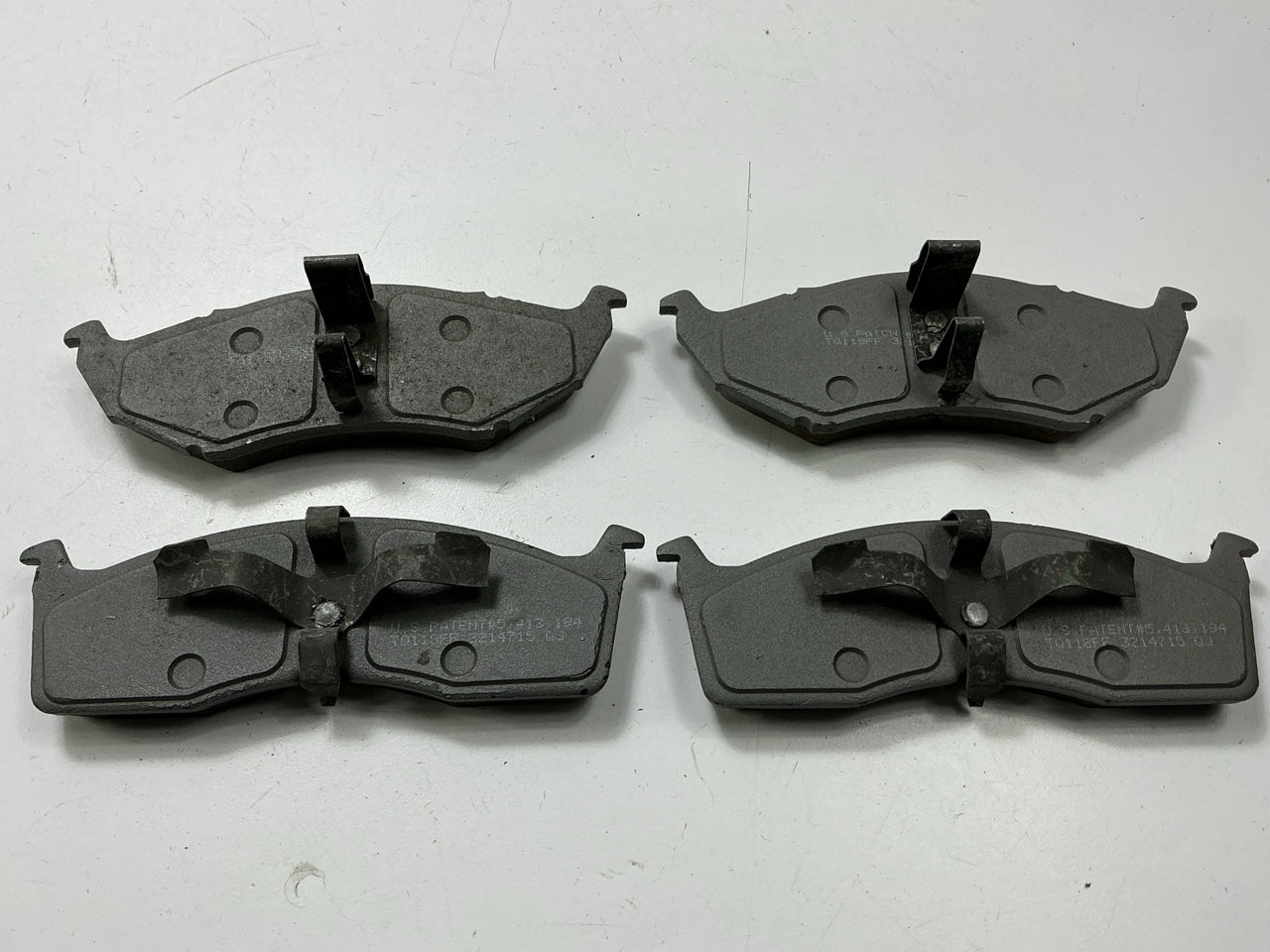 MISSING HARDWARE - Wagner QC730B Disc Front Brake Pads