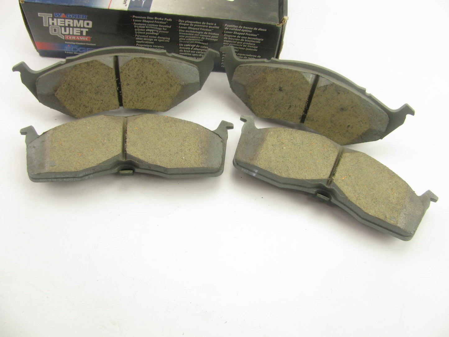 Wagner QC730C Front Disc Brake Pad Set - Ceramic