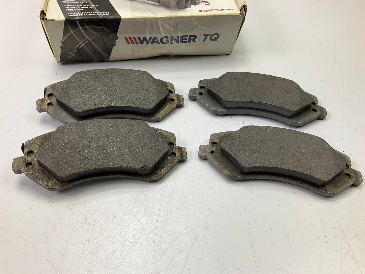 NO HARDWARE - Wagner QC856B Front ThermoQuiet Disc Brake Pads