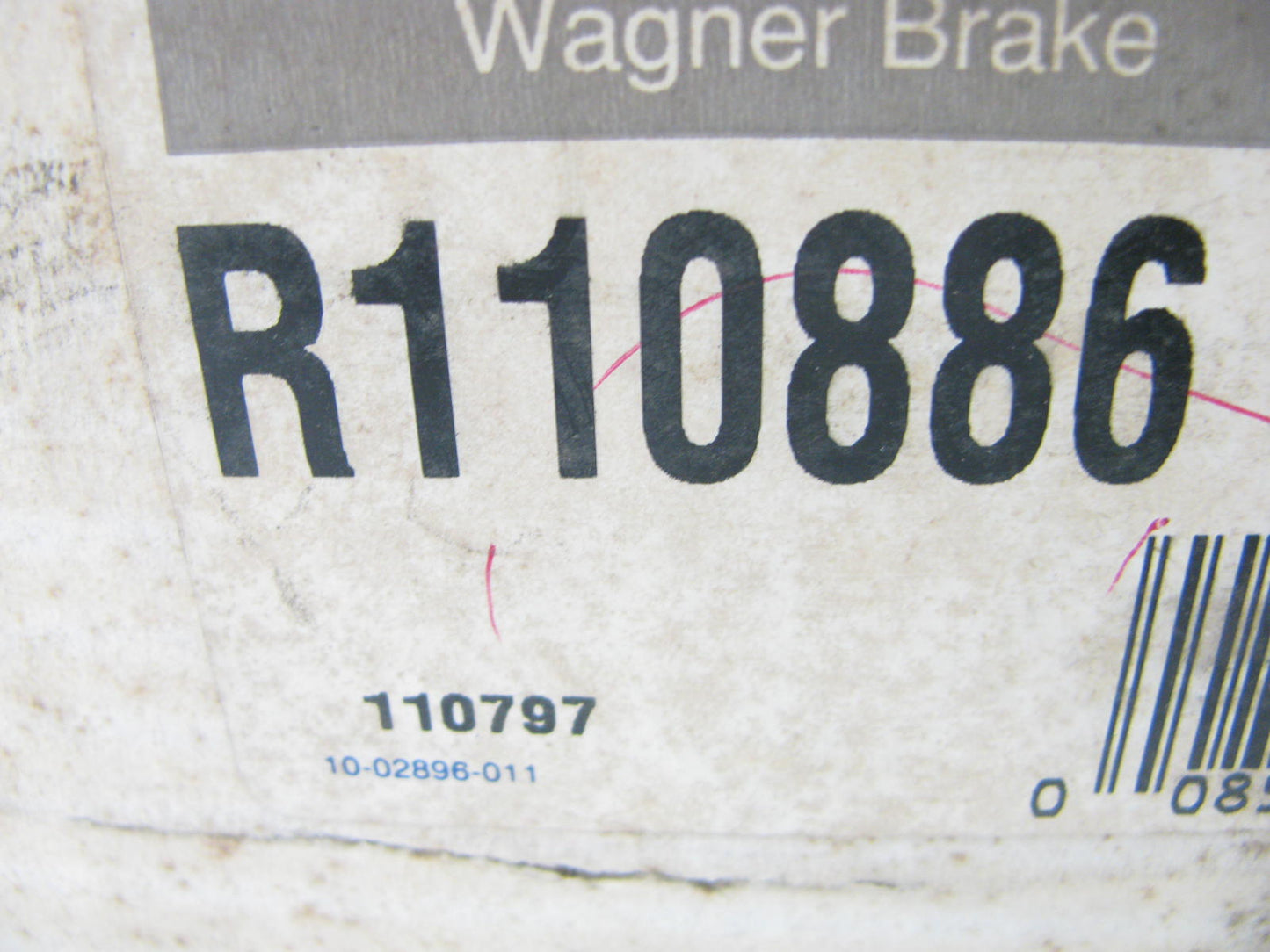 Wagner R110886 REMAN Brake Master Cylinder - 18013438