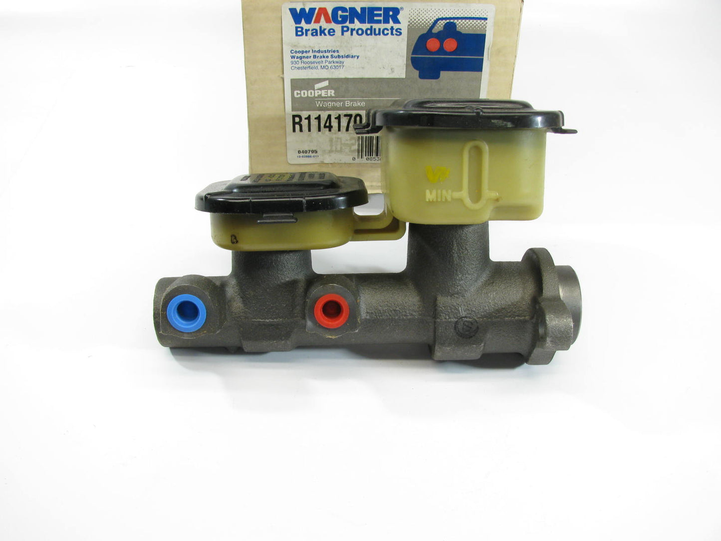 Reman. Wagner R114170 Brake Master Cylinder 85-89 Astro Safari - W/ Reservoir