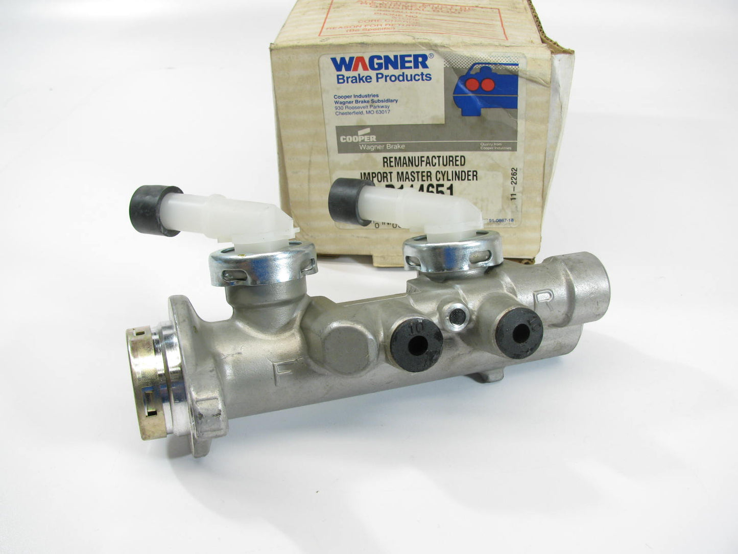 Reman. Wagner R114651 Brake Master Cylinder For 87-88 Nissan Van