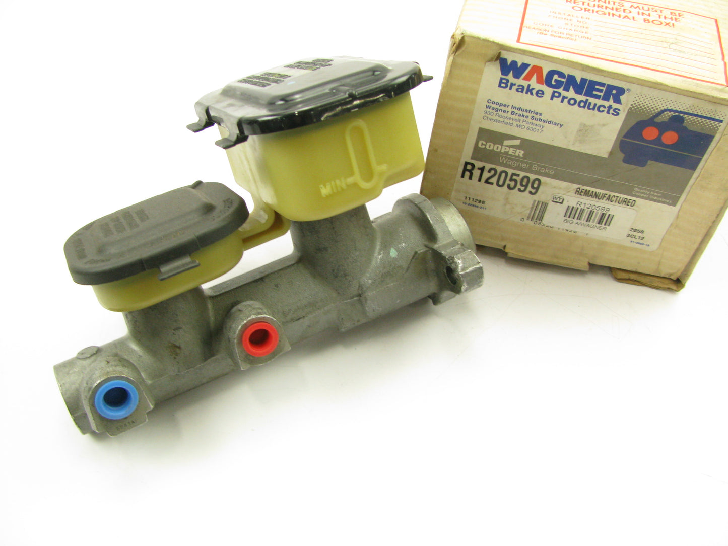 Wagner R 120599 Remanufactured Brake Master Cylinder