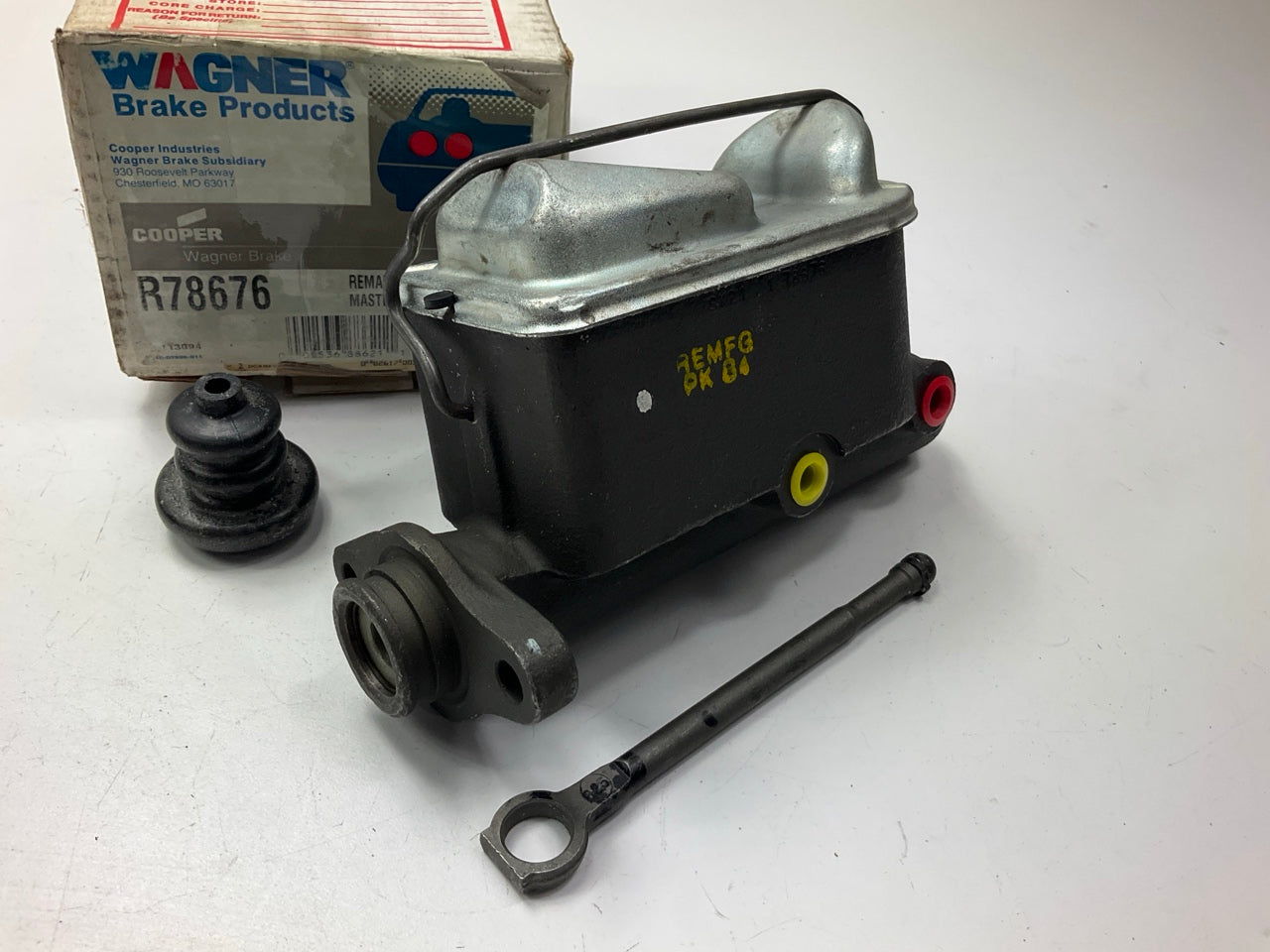 REMAN. Wagner R78676 Brake Master Cylinder