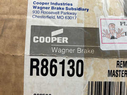 REMAN. Wagner R86130 Brake Master Cylinder