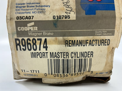 Wagner R96874 Brake Master Cylinder