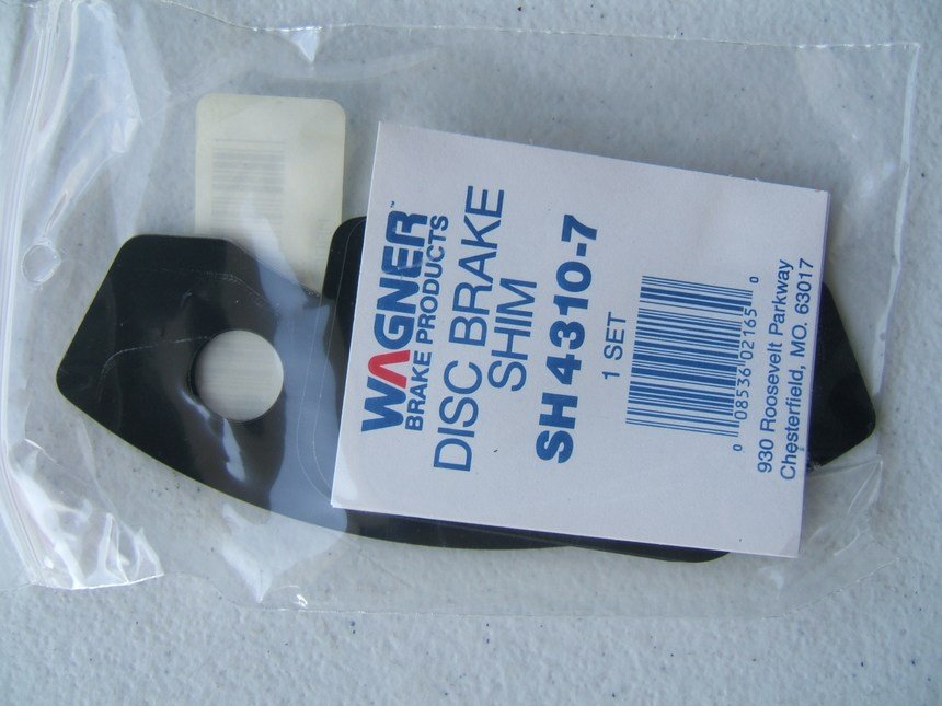 Wagner SH43107 Disc Brake Pad Shims