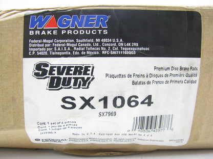 Wagner SX1064 SevereDuty REAR Disc Brake Pads 2003-09 C4500, C5500 Topkick