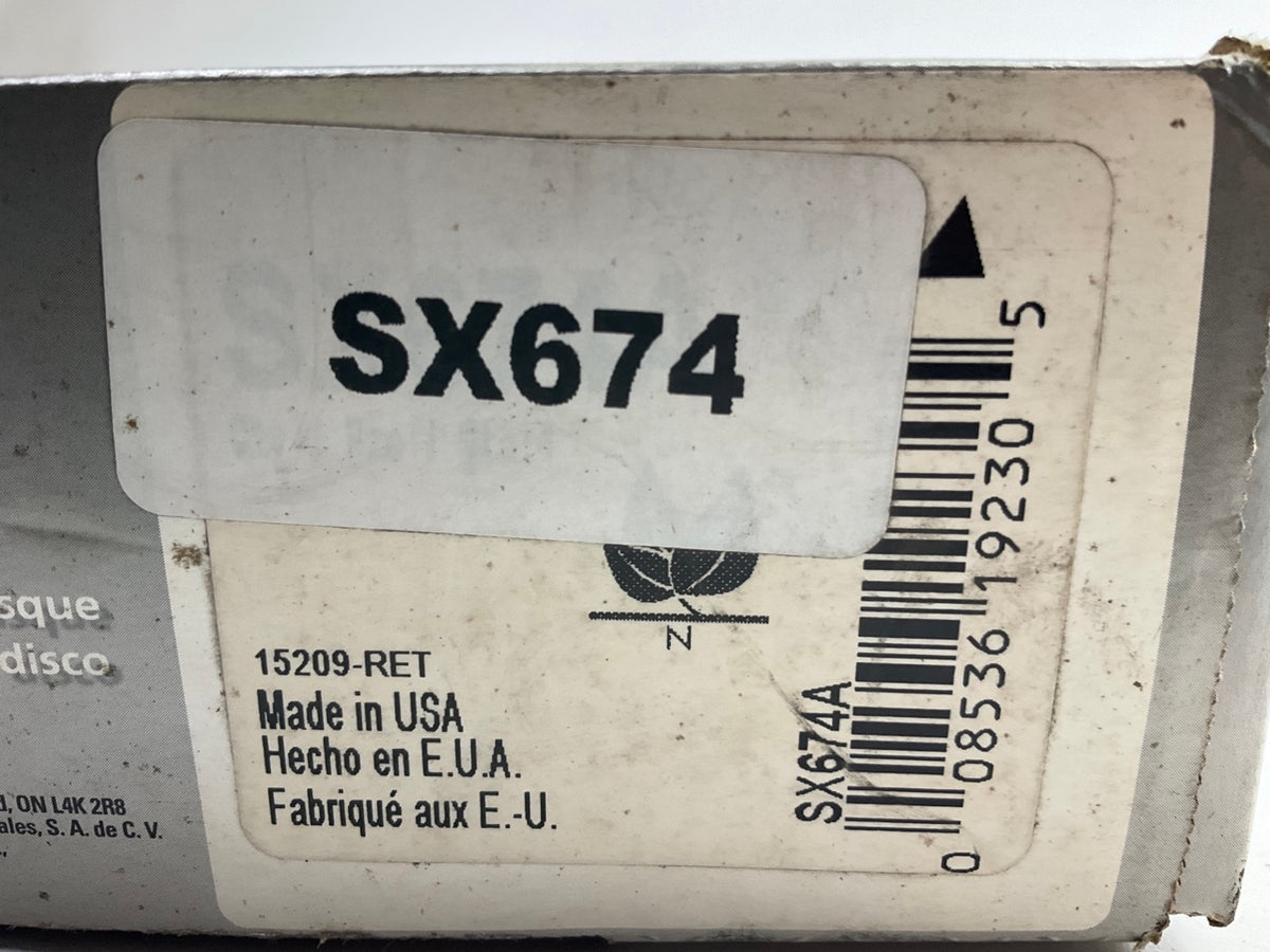 Wagner SX674A Rear Disc Brake Pad Set