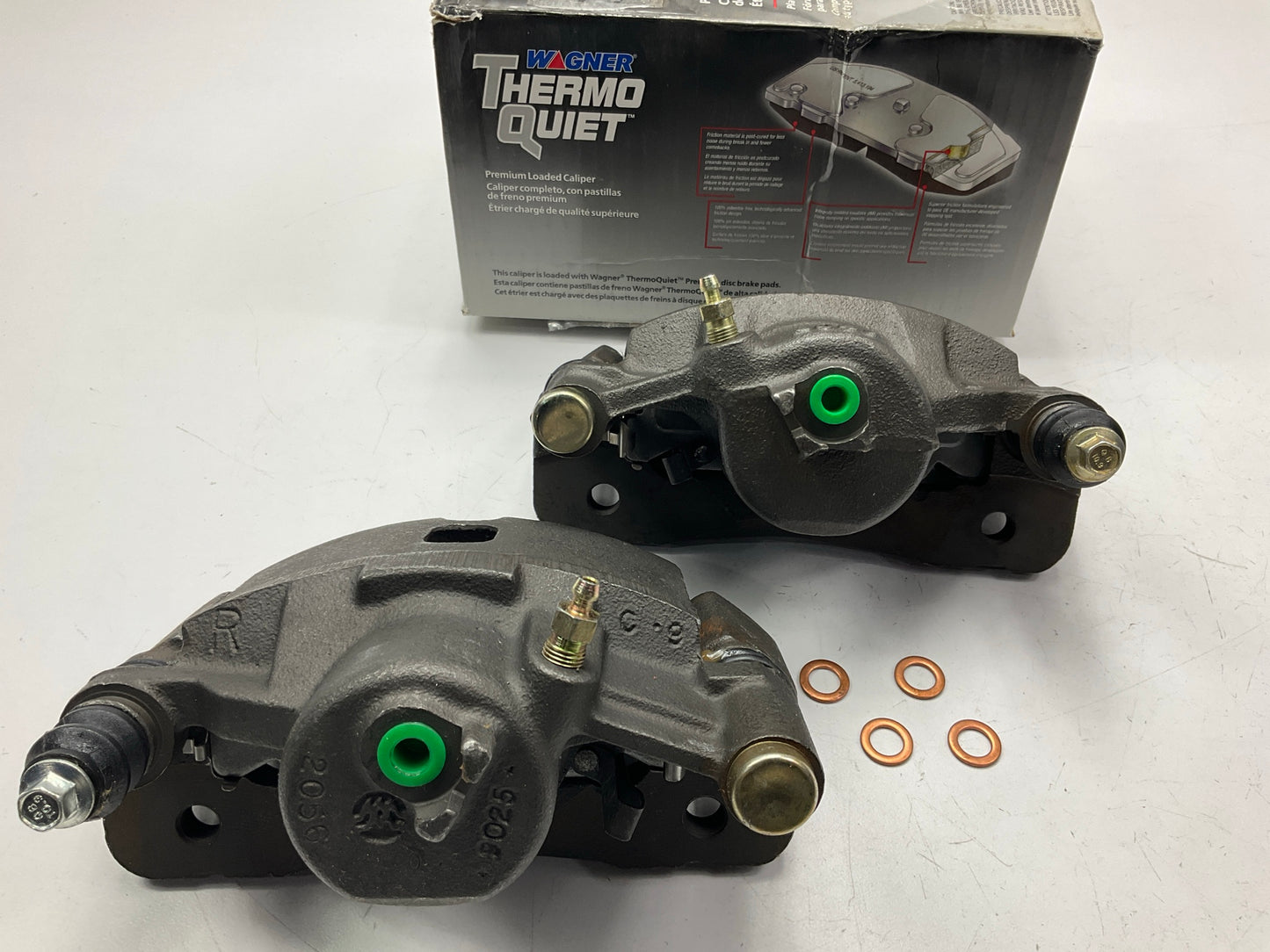 Reman Wagner Left & Front Right Brake Caliper 1992-95 Honda Civic 93-97 Del Sol