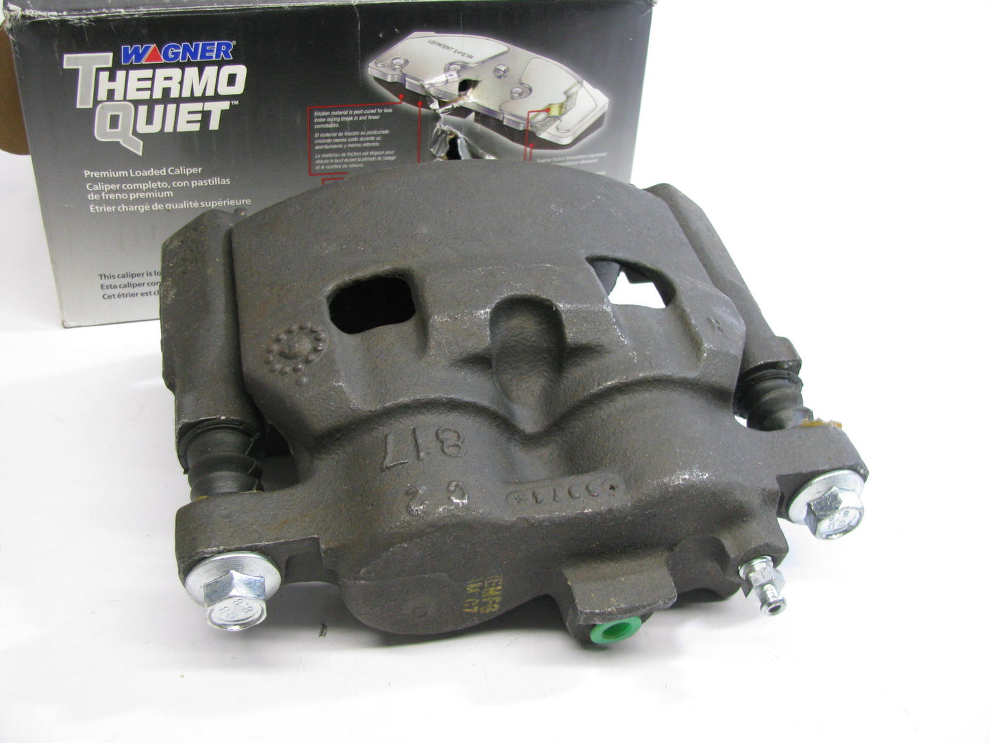 Wagner TQM25029 Remanufactured Disc Brake Caliper - Front Right