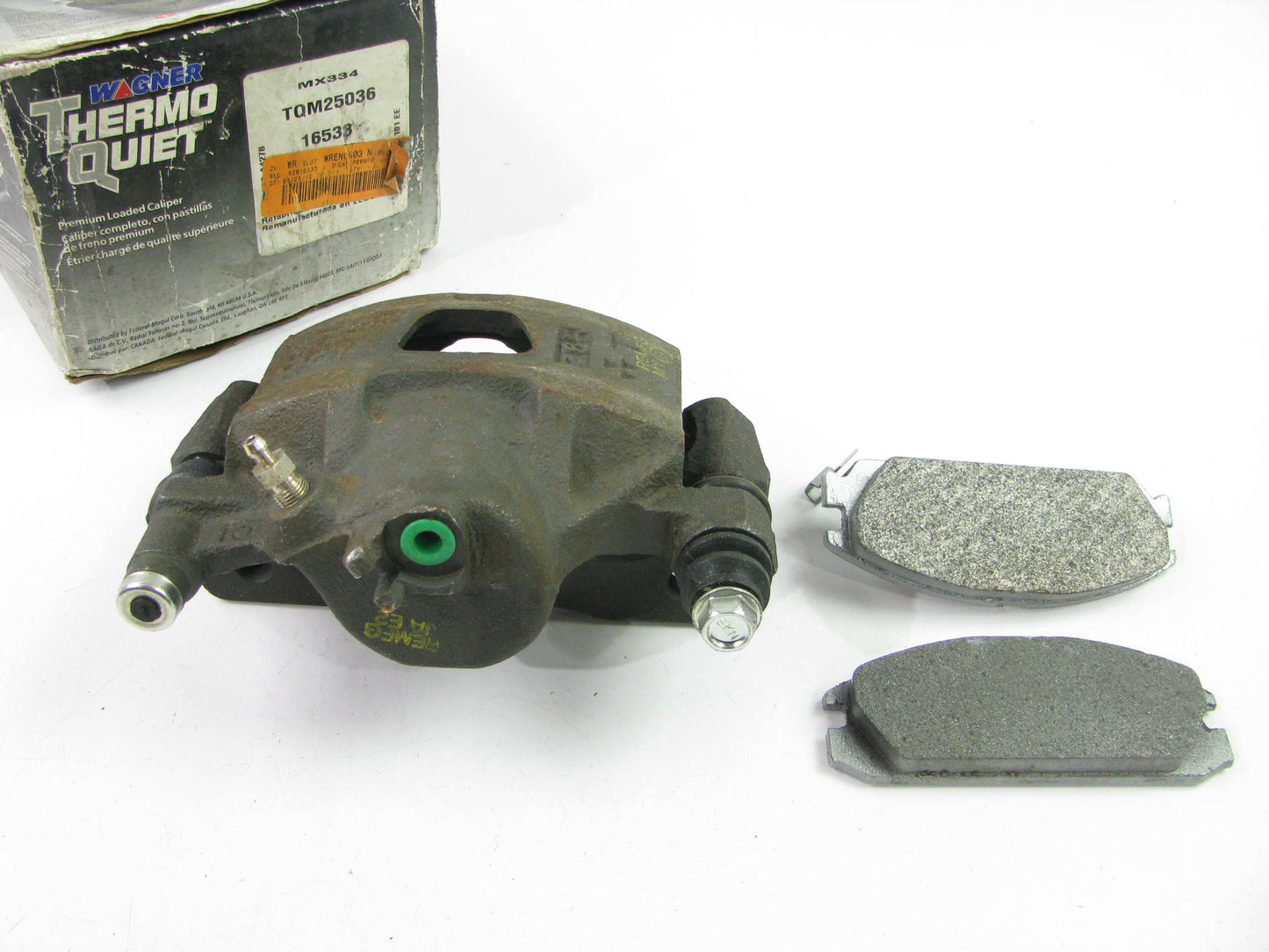REMAN. Wagner TQM25036 Front Left Brake Caliper