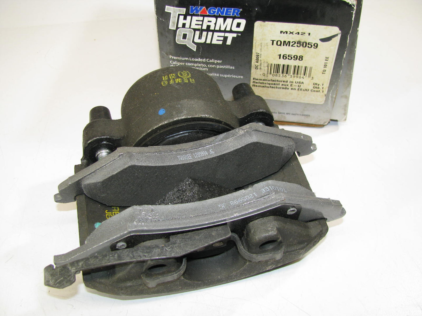 Reman. Wagner TQM25059 Brake Caliper - Front Right