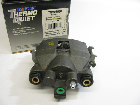 Wagner TQM25080 Remanufactured Disc Brake Caliper - Rear Left