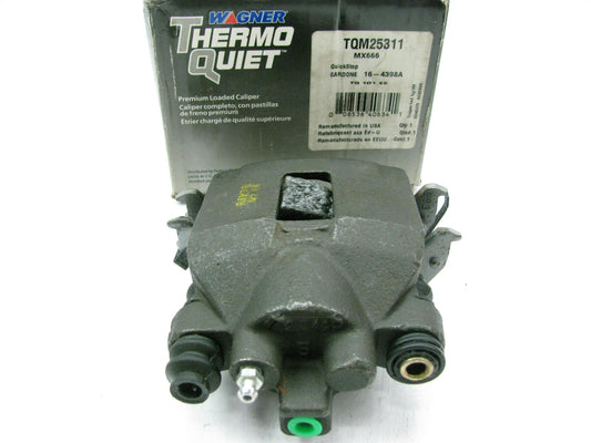 Wagner TQM25311 Remanufactured Disc Brake Caliper - Rear Right