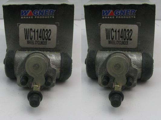 (2) Wagner WC114032 REAR Drum Brake Wheel Cylinders For 1981-1989 Subaru 2WD