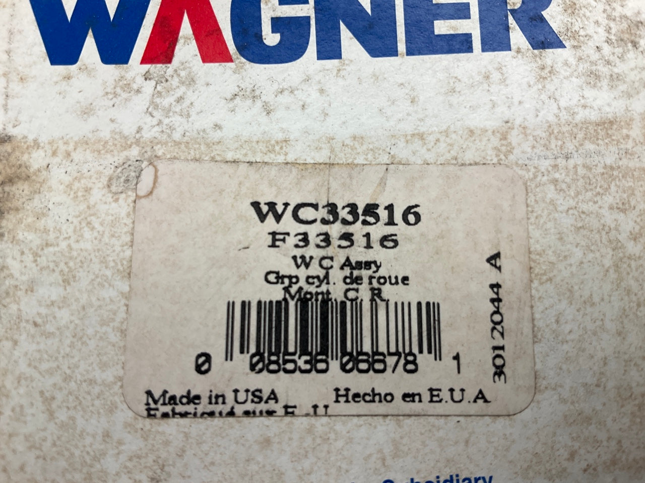 Wagner WC33516 Front Right Drum Brake Wheel Cylinder - WC7351, FD-4147 Casting