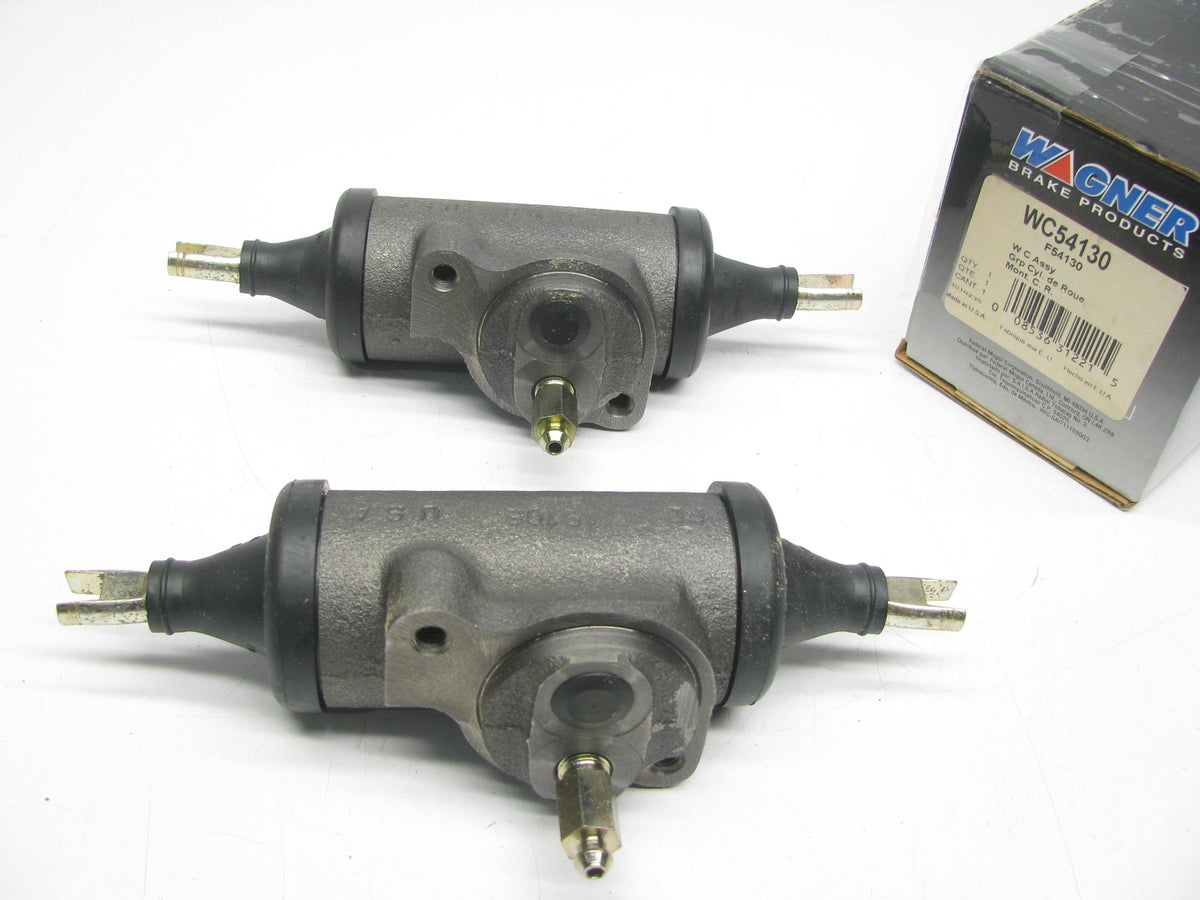 (2) Wagner WC54130 Rear Drum Brake Wheel Cylinder - FD19106 Casting