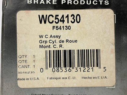 (2) Wagner WC54130 Rear Drum Brake Wheel Cylinder - FD19106 Casting