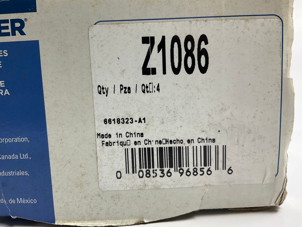 Wagner Z1086 Rear Parking Brake Shoes