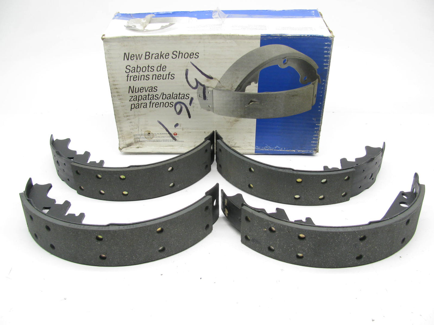 Wagner Z462R Rear Drum Brake Shoes - 11 X 2'' Brakes