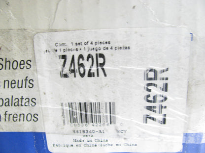 Wagner Z462R Rear Drum Brake Shoes - 11 X 2'' Brakes