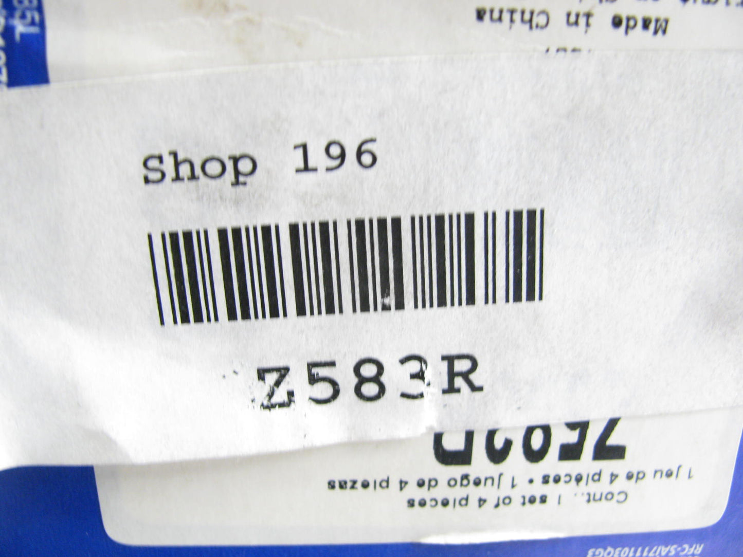 Wagner Z583R Rear Drum Brake Shoes - 12-1/8'' X 3-1/2''