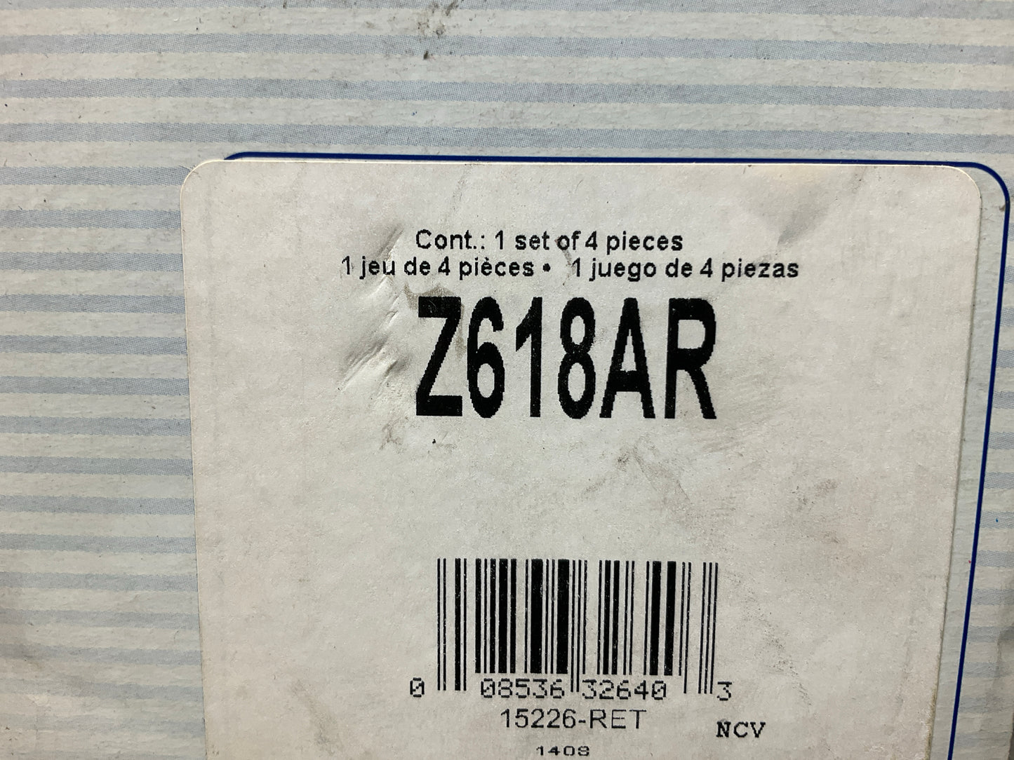 Wagner Z618AR Rear Brake Shoes