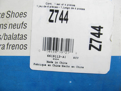 Wagner Z744 Rear Drum Brake Shoe For 1999-2001 Honda Odyssey