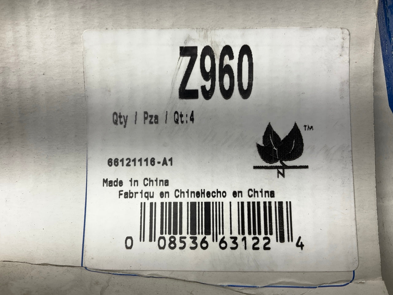 Wagner Z960 Rear Drum Brake Shoes