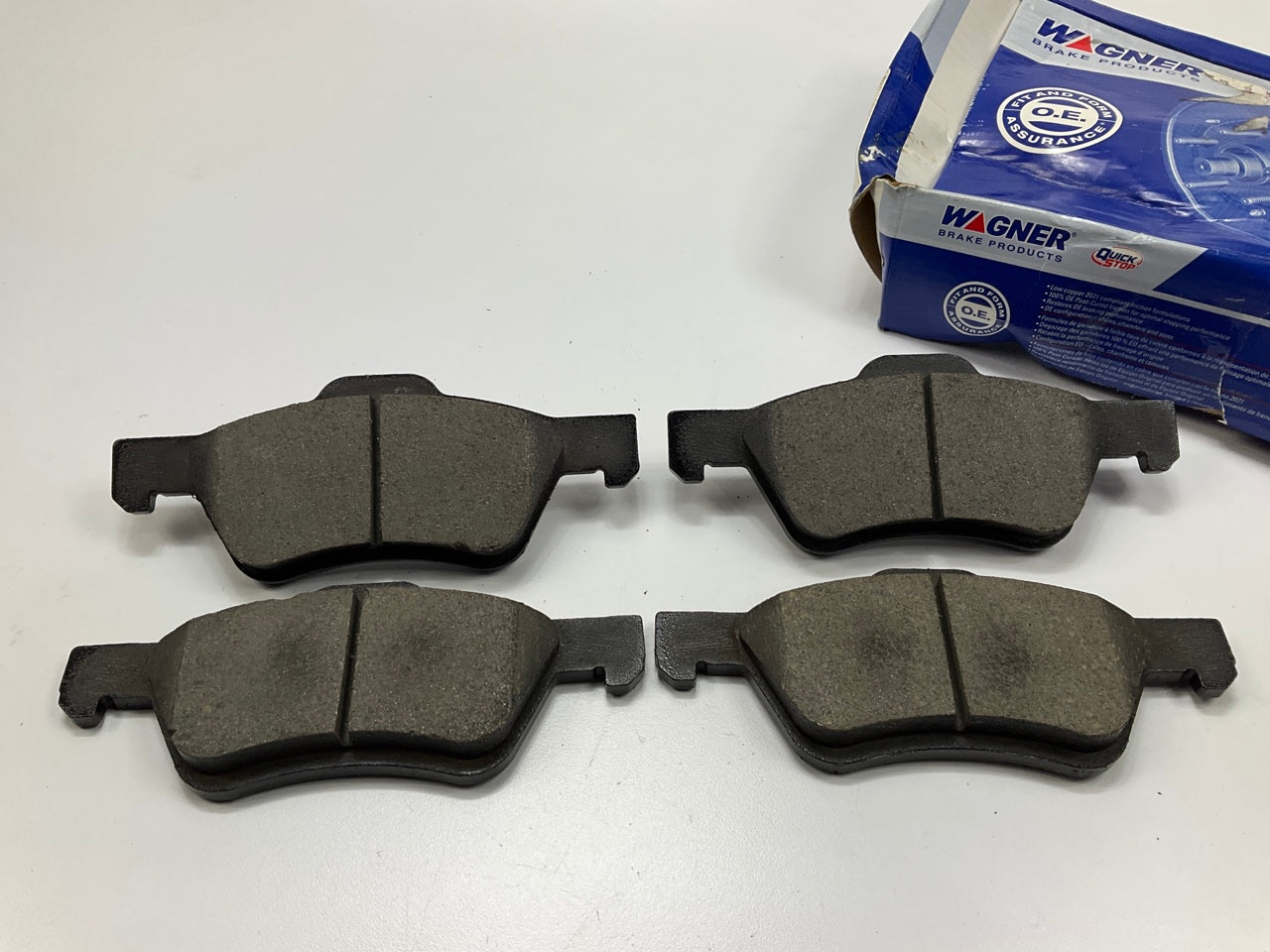 NO HARDWARE - Wagner ZD1047C Front Disc Brake Pads