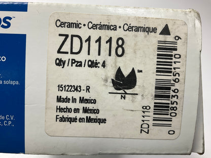 NO HARDWARE - Wagner ZD1118 Front QuickStop Disc Brake Pads