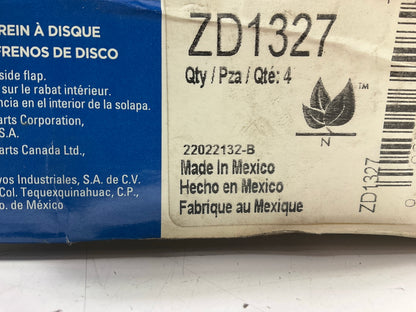 Wagner ZD1327 Front Disc Brake Pads W/O Hardware