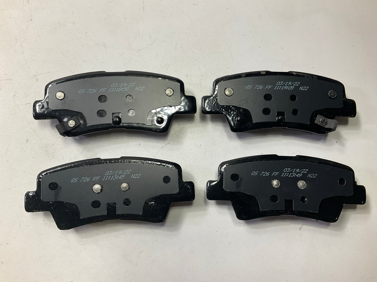 MISSING HARDWARE Wagner ZD1594 Rear Disc Brake Pad Set