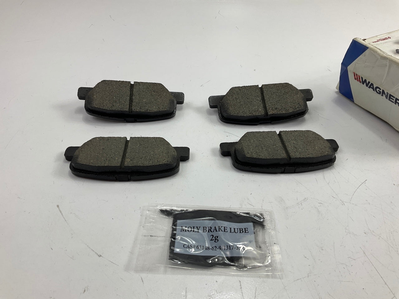 MISSING HARDWARE - Wagner ZD1679 Rear Ceramic Disc Brake Pads