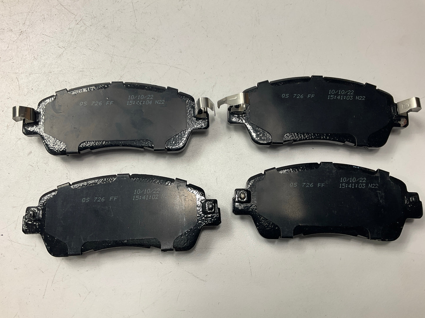 NO HARDWARE - Wagner ZD1852 QuickStop Disc Brake Pads, Front
