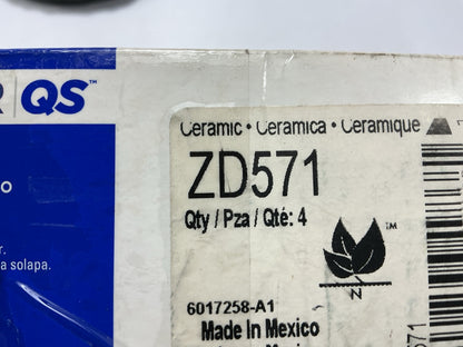 MISSING HARDWARE - Wagner ZD571 Front Disc Brake Pads