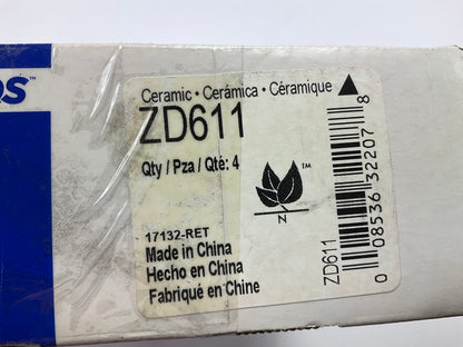 Wagner ZD611 Front Quickstop Ceramic Brake Pad For 1994-1998 Toyota T100