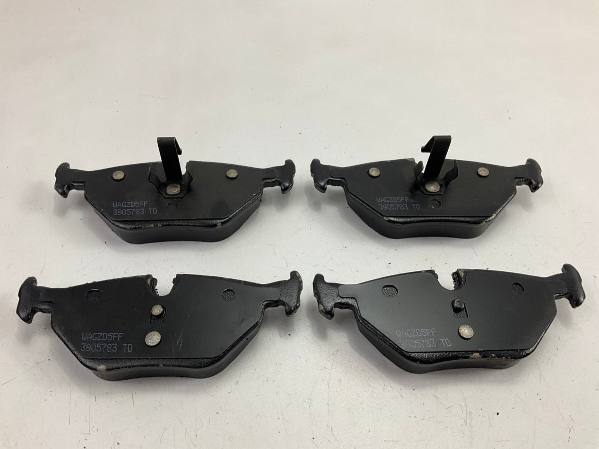 MISSING CLIPS Wagner ZD763 Rear Disc Brake Pad Set