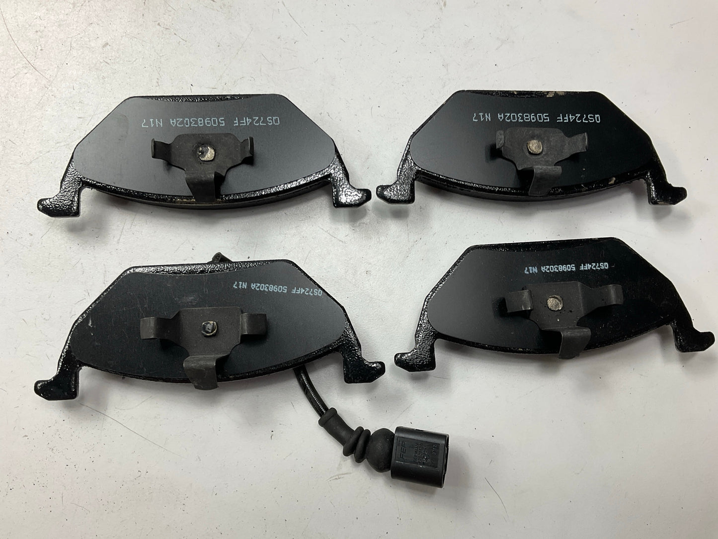 MISSING PIN BOOTS - Wagner ZD768A Front Disc Brake Pads