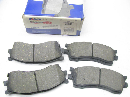 Wagner ZD889 Ceramic Disc Brake Pad Set - Front