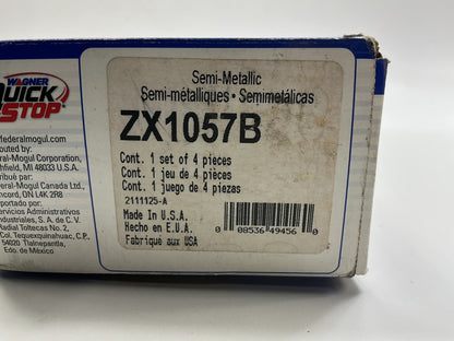 MISSING HARDWARE Wagner ZX1057B Rear Disc Brake Pads