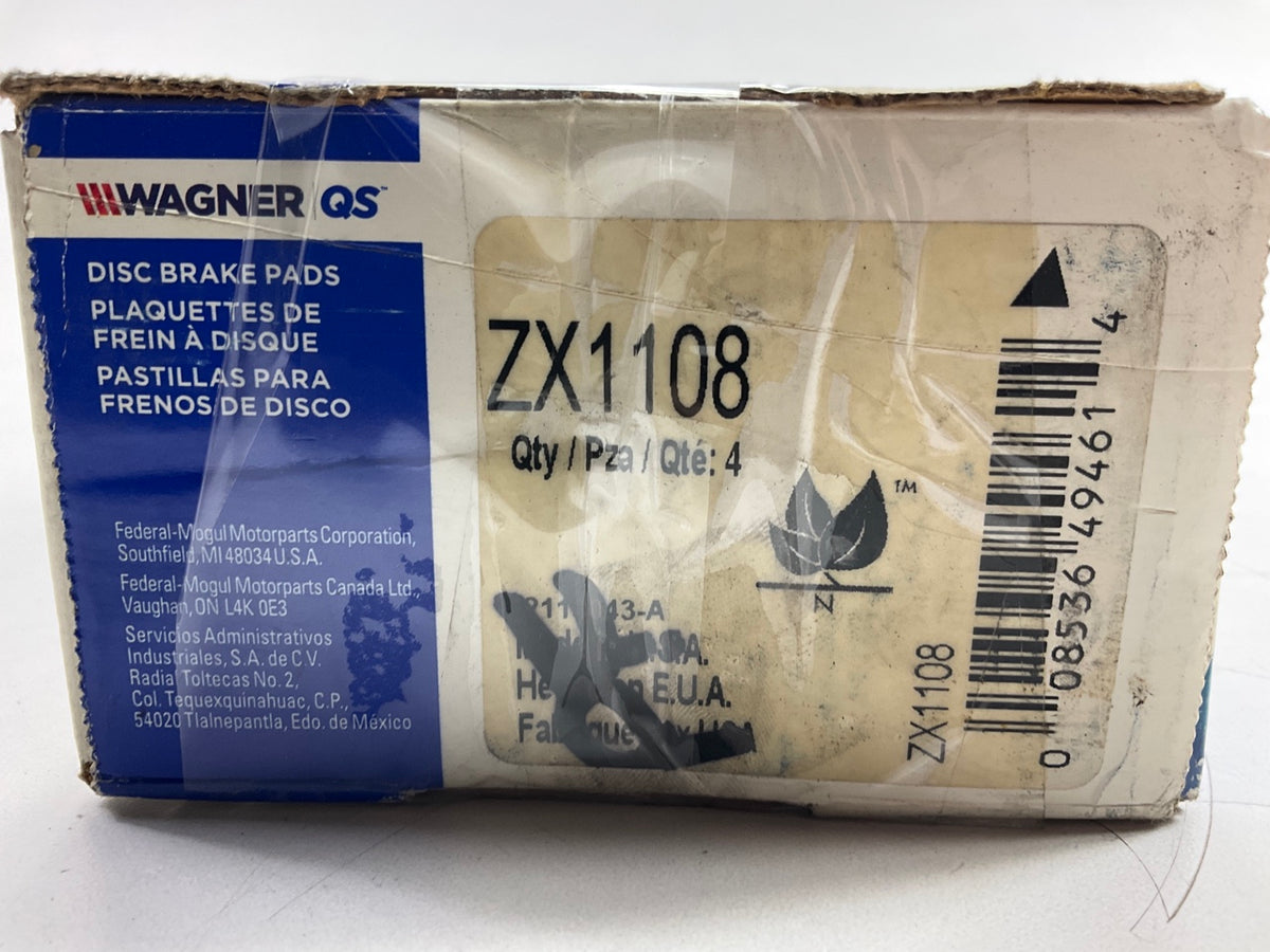 Wagner ZX1108 Rear Disc Brake Pad Set
